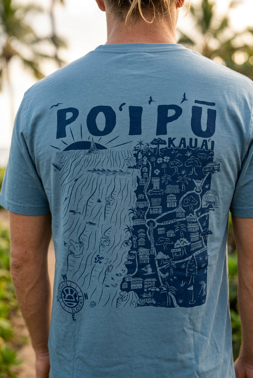 Poipu Rainbow Garment Dye SS Tee