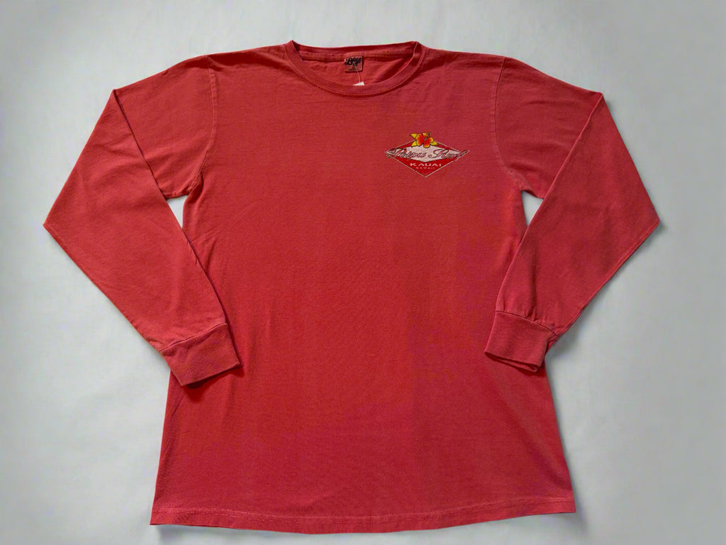 Poipu Surf "Overdraw Hibiscus" LS Tee