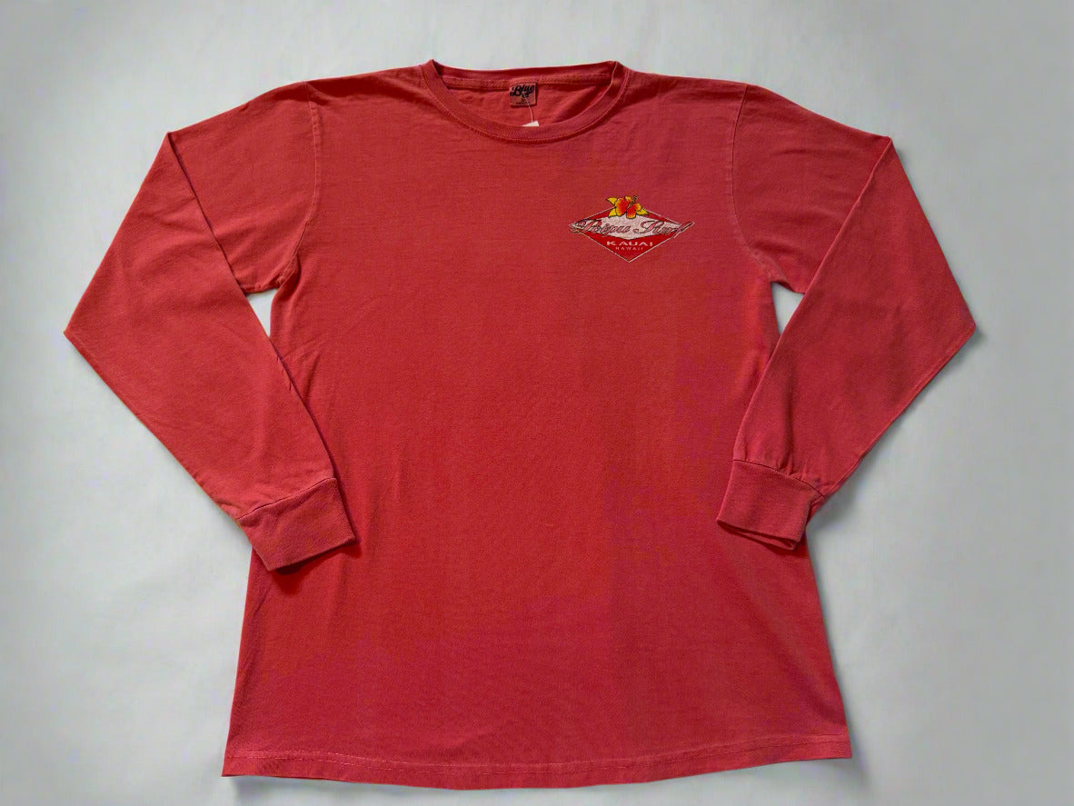 Poipu Surf "Overdraw Hibiscus" LS Tee
