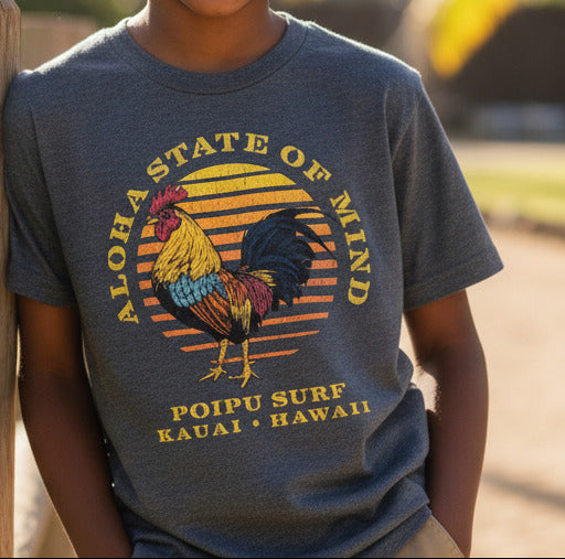 Jumping Youth Heather Tee