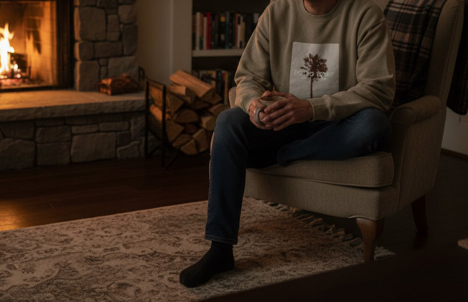 Palm Instamatic Bomber Logo Crew Neck Sweater