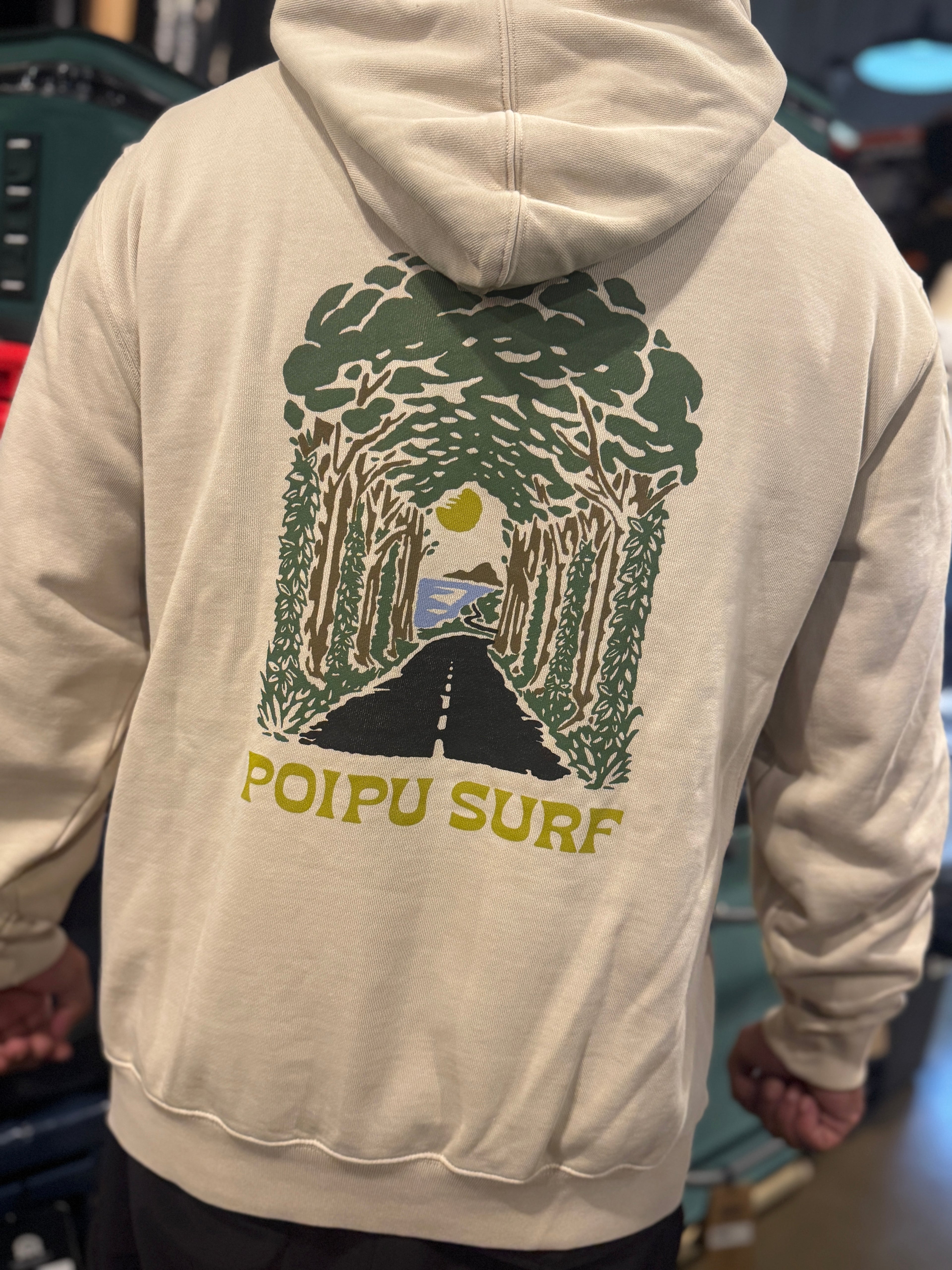 Tree Tunnel Logo Collab Hoodie by KATIN