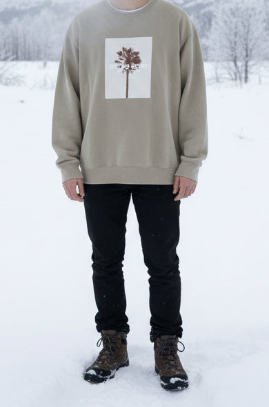 Palm Instamatic Bomber Logo Crew Neck Sweater