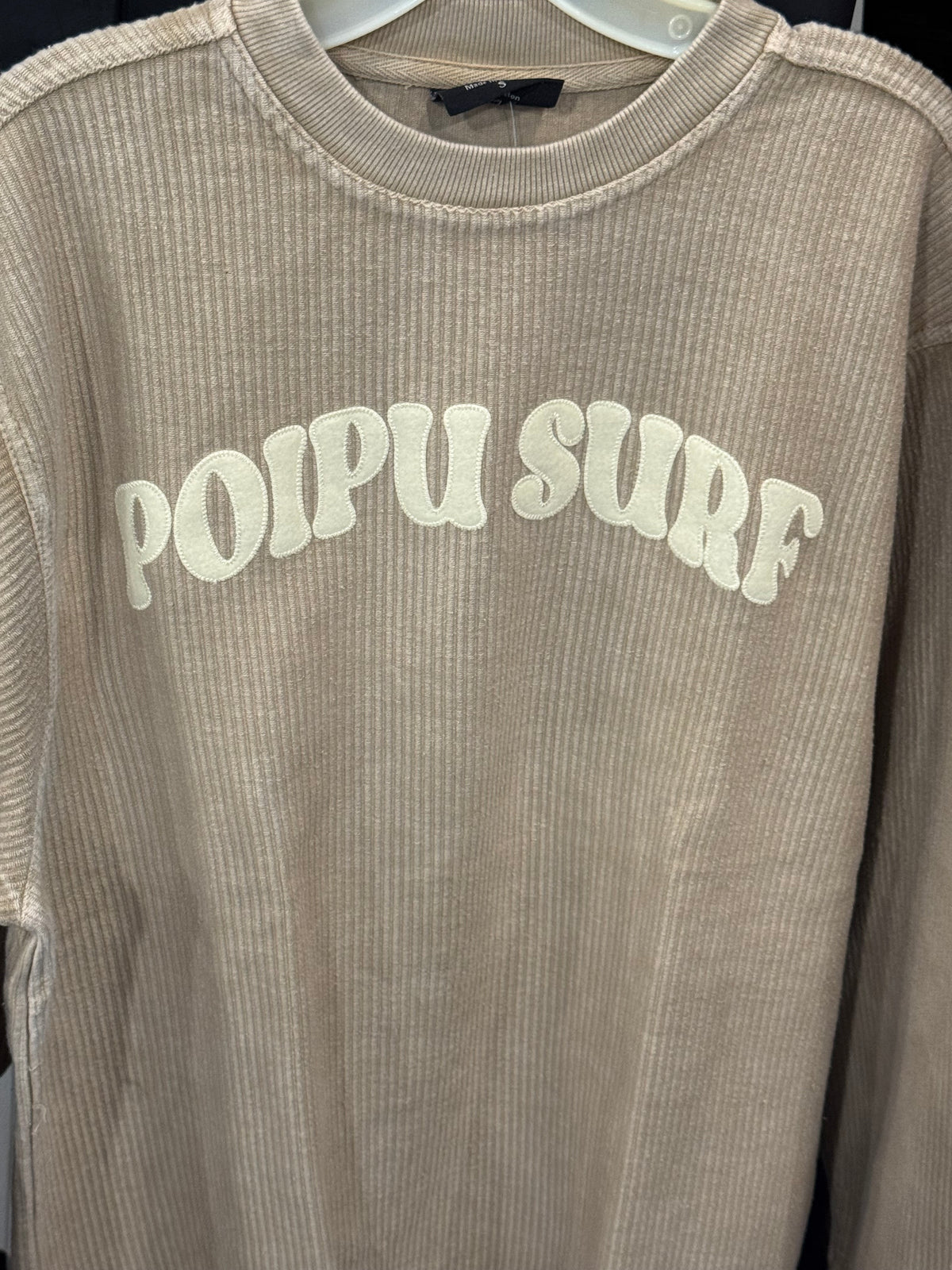 Harbor Font Cord Logo Sweater