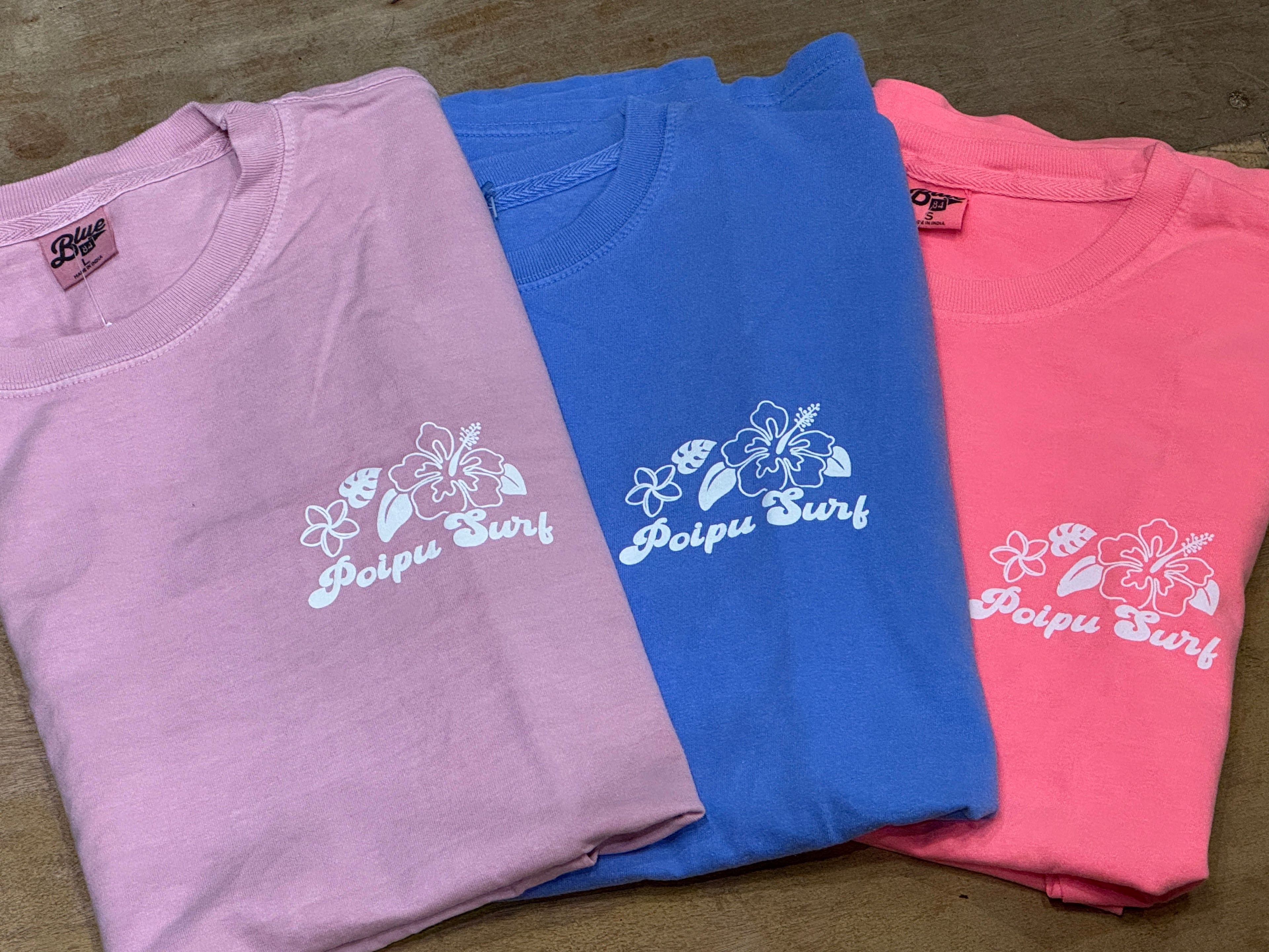 Ryder Hibiscus Plumeria Logo Tee