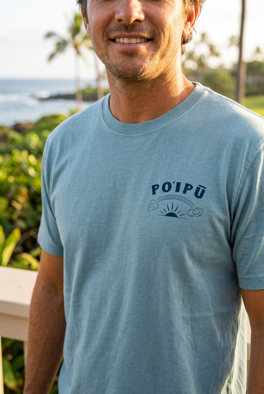 Poipu Rainbow Garment Dye SS Tee