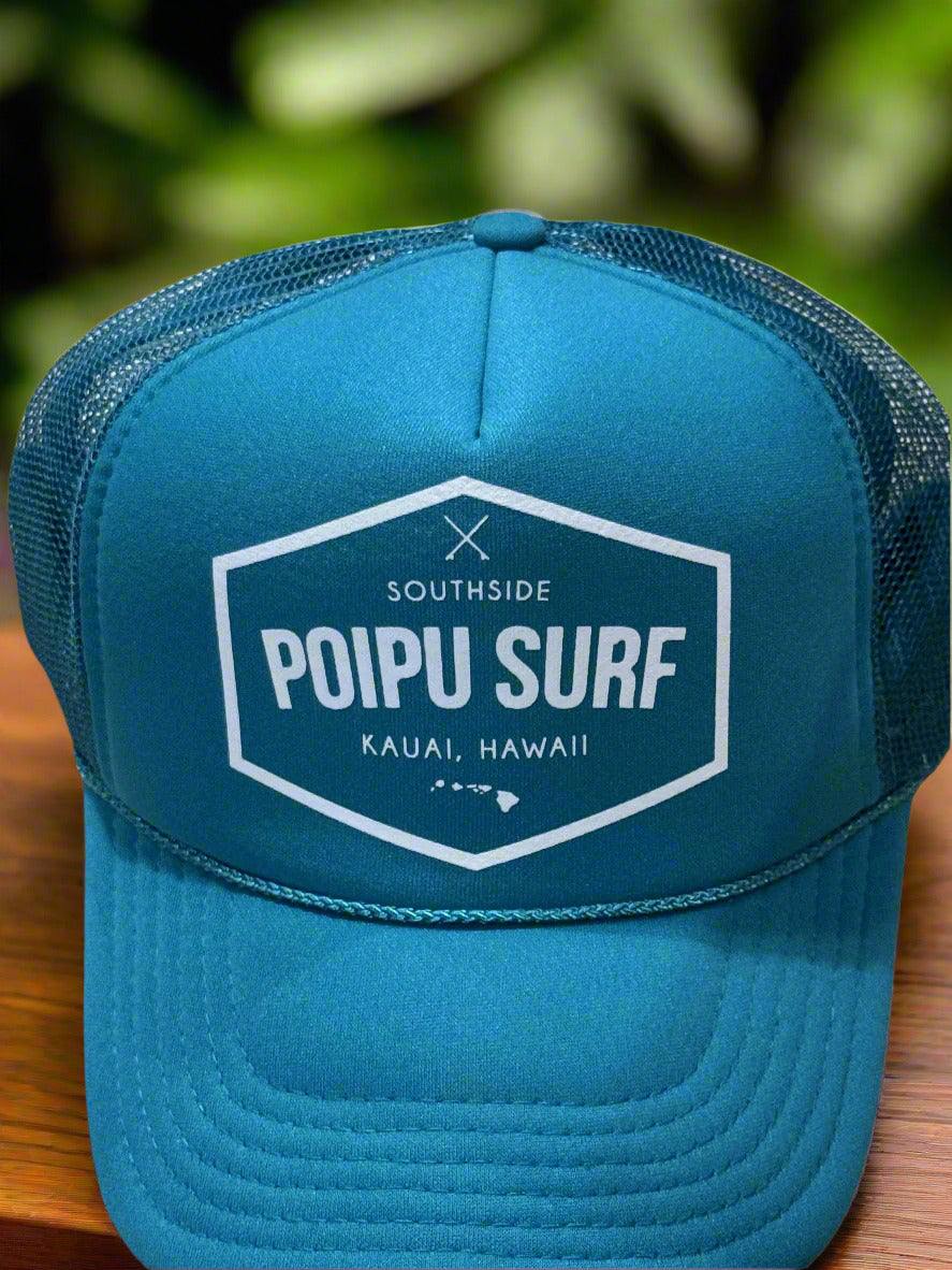Poipu Surf "CLASSIC" Logo - Trucker Hat