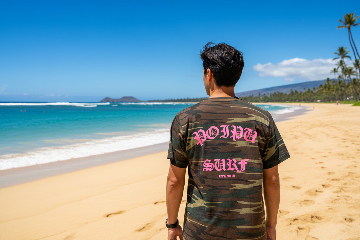 Old E Camo Logo SS Tee