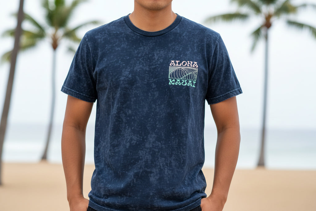 Glorakani Palm Wave SS Tee