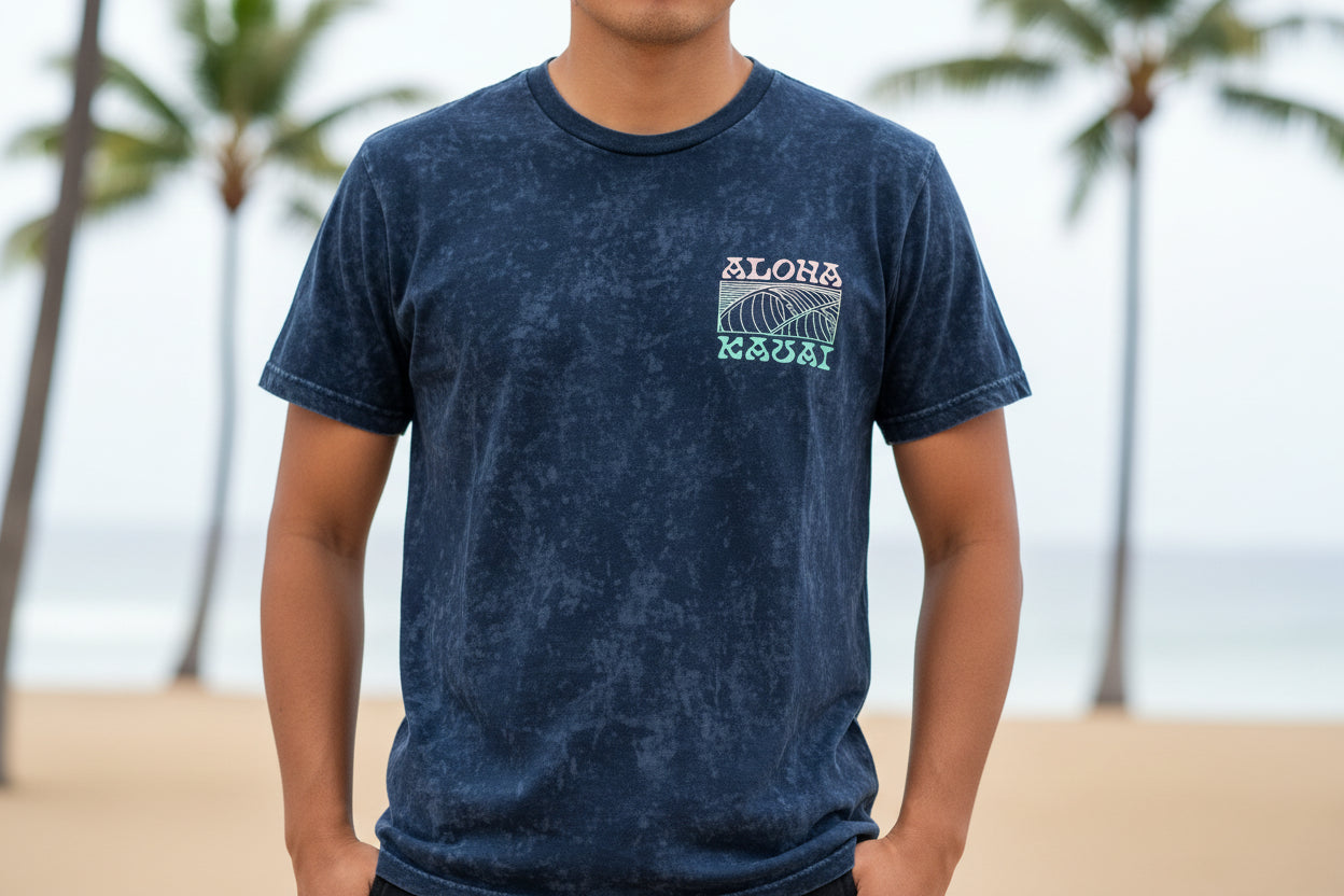 Glorakani Palm Wave SS Tee