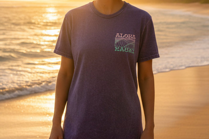 Glorakani Palm Wave SS Tee