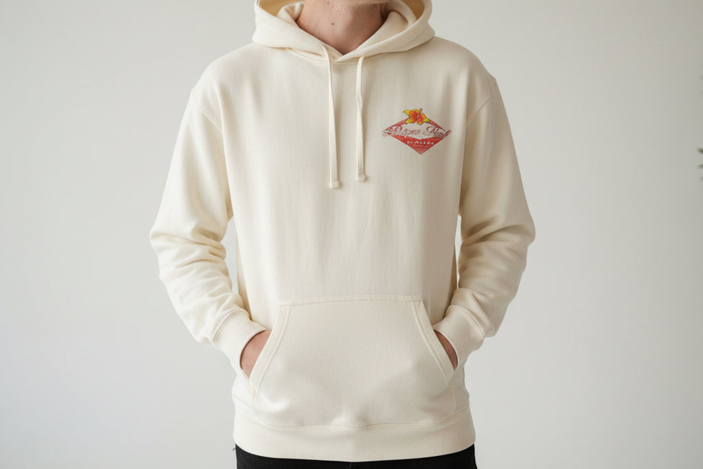 Overdraw Hibiscus Logo Fleece Hoodie