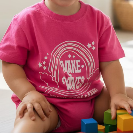 Mini Surf Toddler Logo Tee