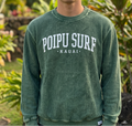 Collegiate Arc Corded Crew Neck Sweater