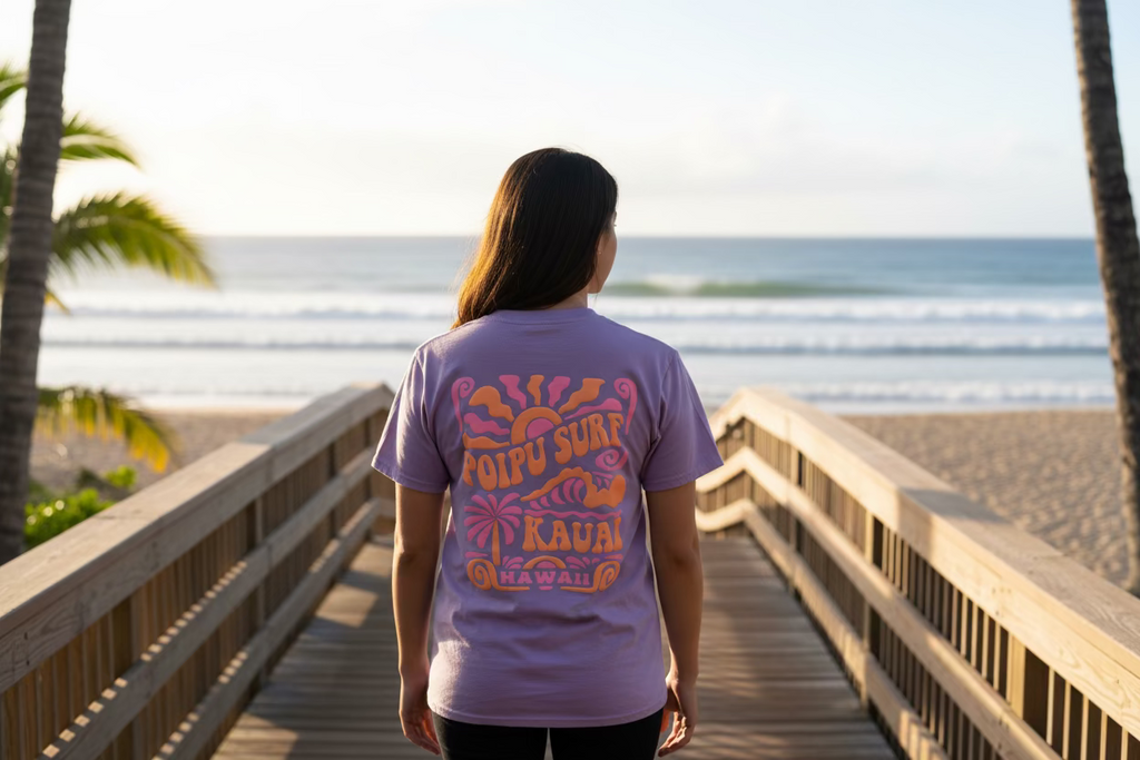 Cancri Wave Palm Puff Tee