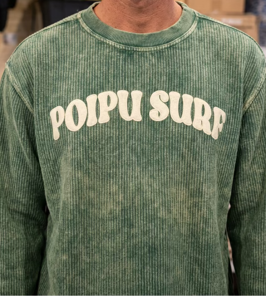 Harbor Font Cord Logo Sweater