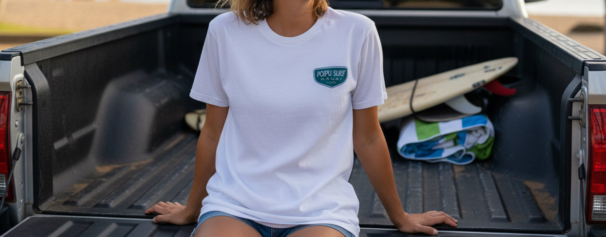 Overlander Truck Waves Logo SS Tee