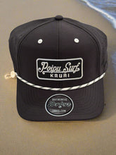 Load image into Gallery viewer, Poipu Surf Logo Rope Snapback Hat
