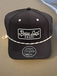 Poipu Surf Logo Rope Snapback Hat