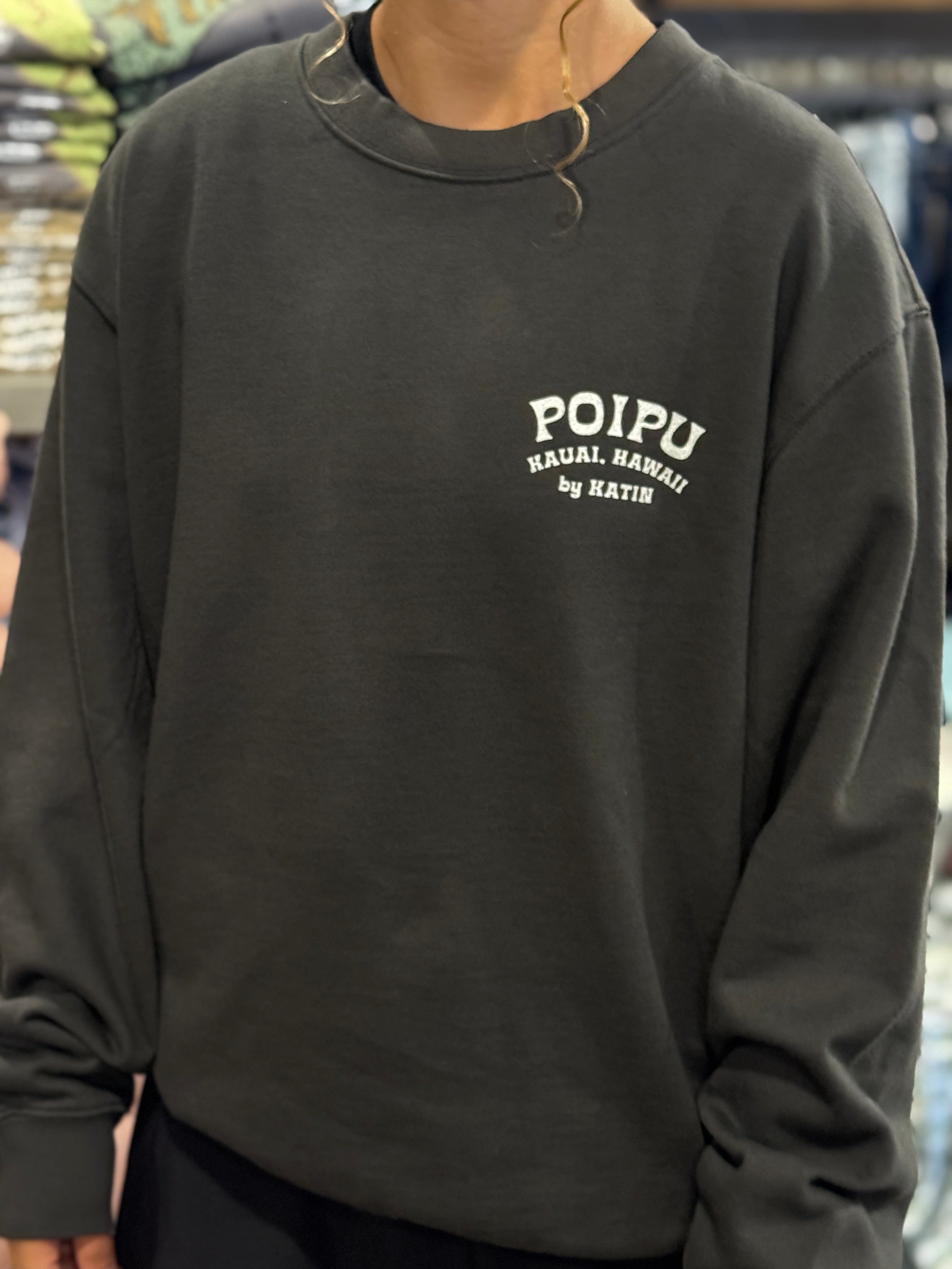 Tree Tunnel Collab Logo Crew Neck Sweater by KATIN