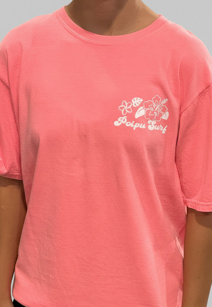 Ryder Hibiscus Plumeria Logo Tee