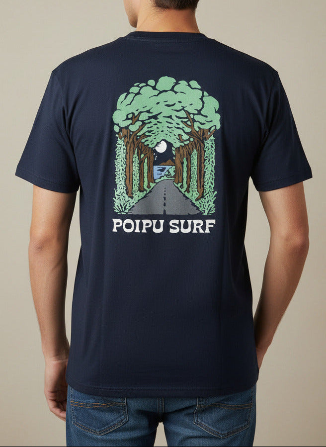 Poipu Surf "TREE TUNNEL" Logo by KATIN