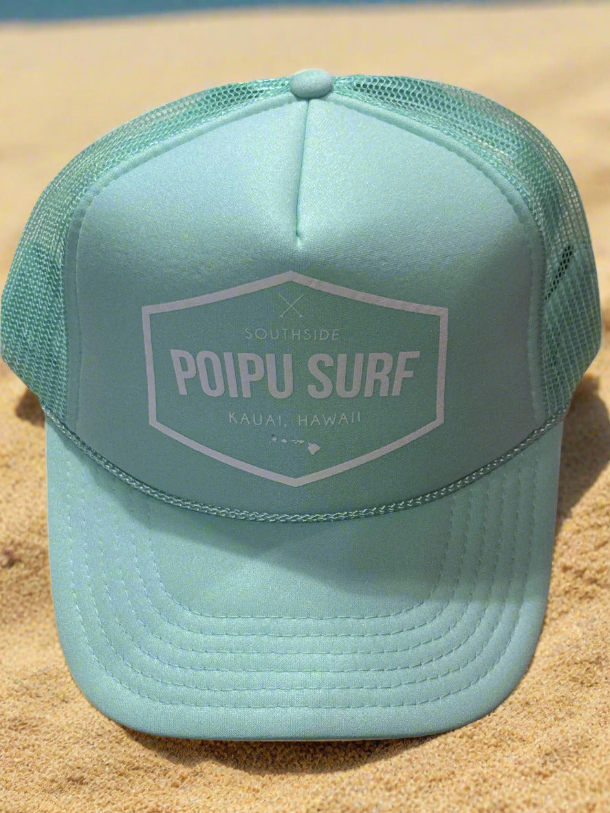 Poipu Surf "CLASSIC" Logo - Trucker Hat