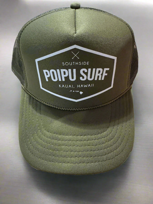 Poipu Surf "CLASSIC" Logo - Trucker Hat