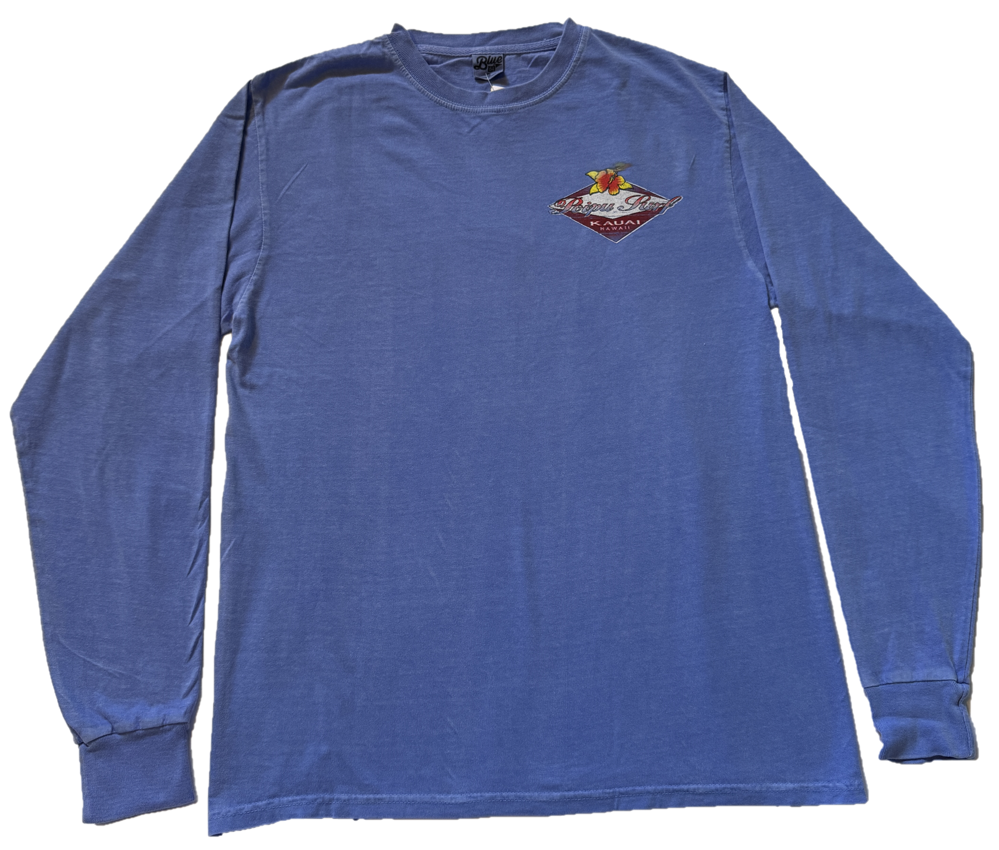 Poipu Surf "Overdraw Hibiscus" LS Tee