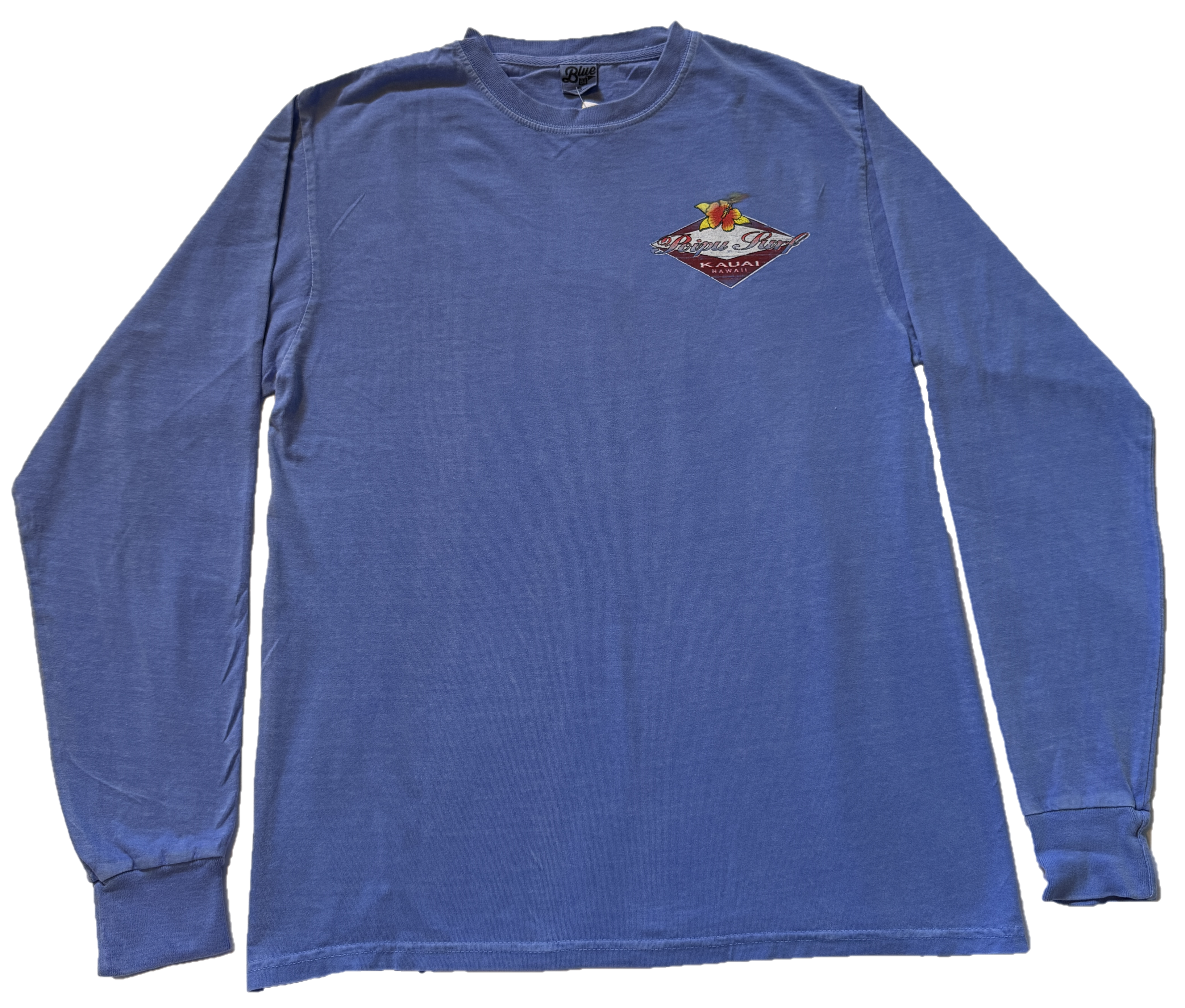 Poipu Surf "Overdraw Hibiscus" LS Tee