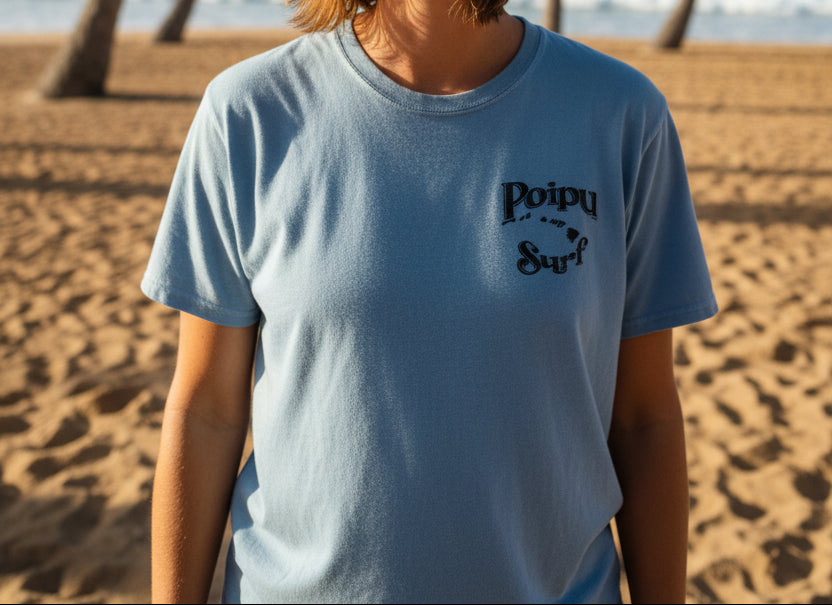 Birtram Palm Wave Surf Dyed Tee