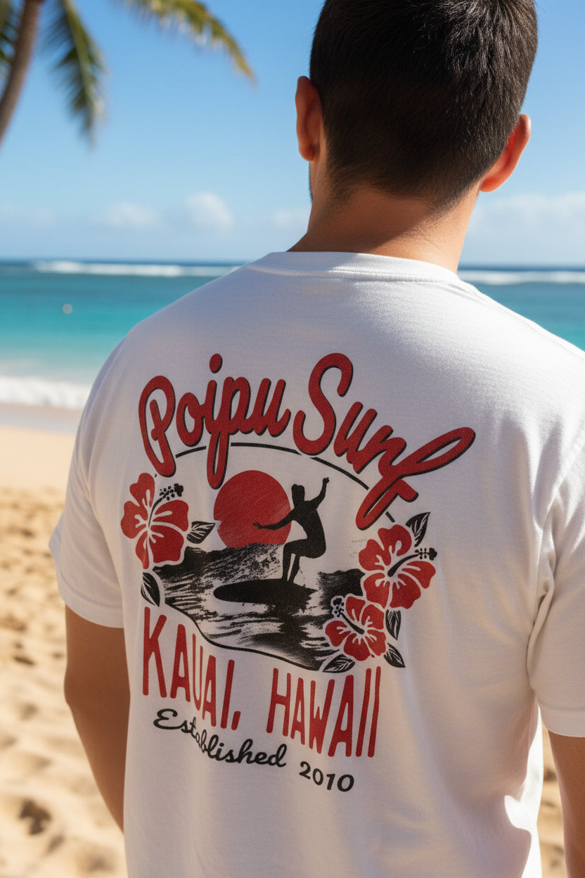 Nonstopped Surfer Waves Dyed Tee