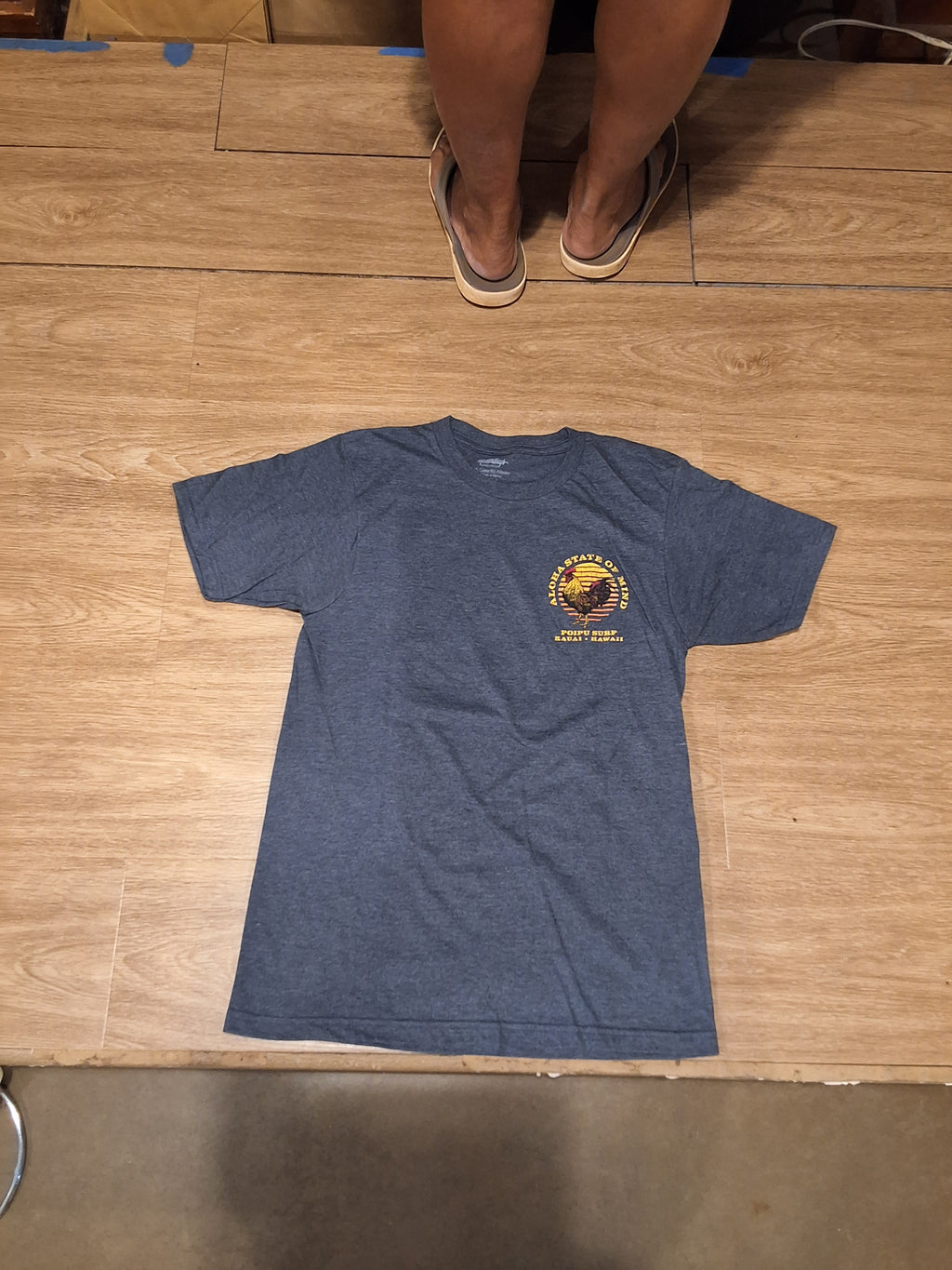 Jumping SM Heather Tee