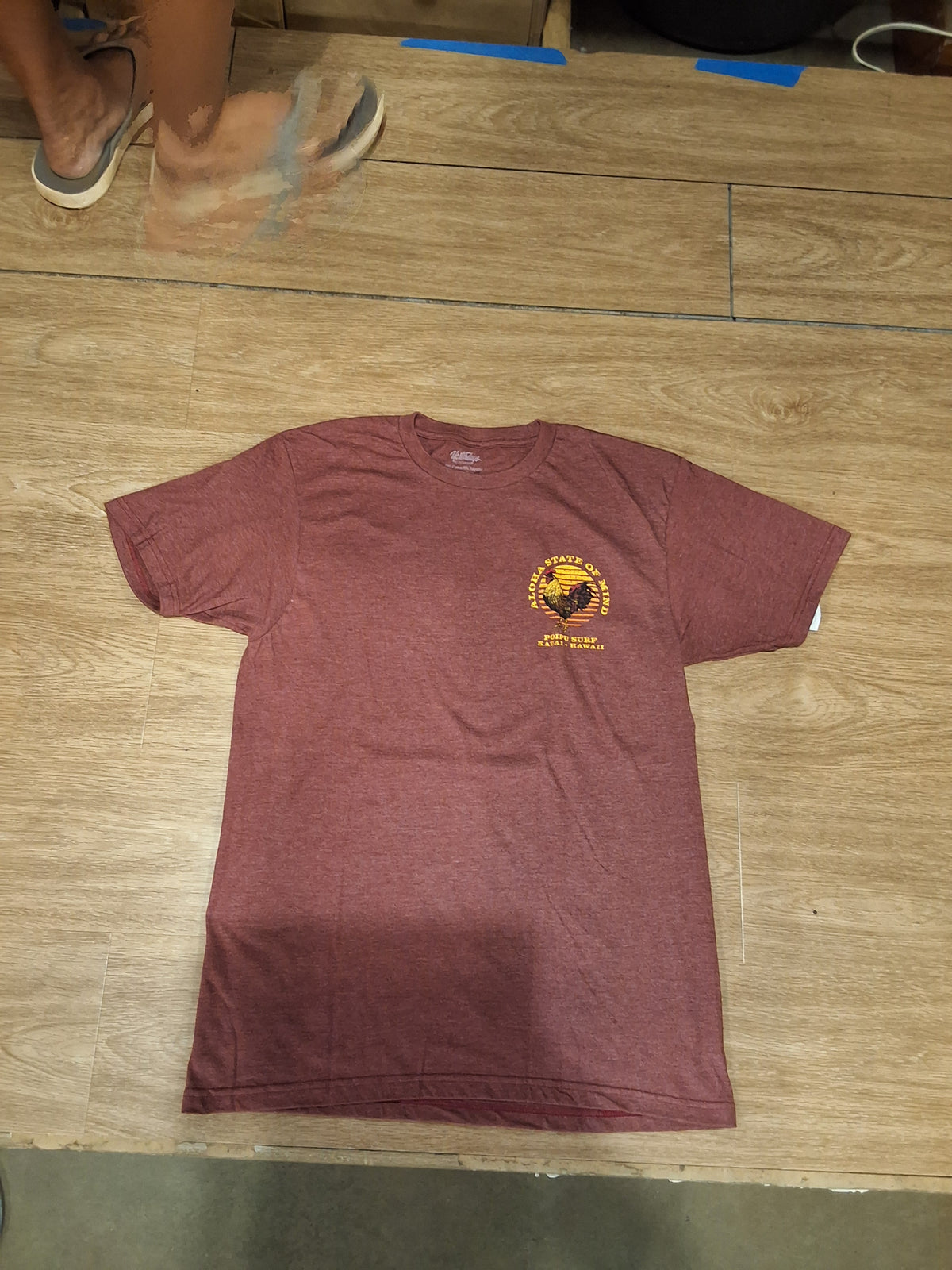 Jumping SM Heather Tee