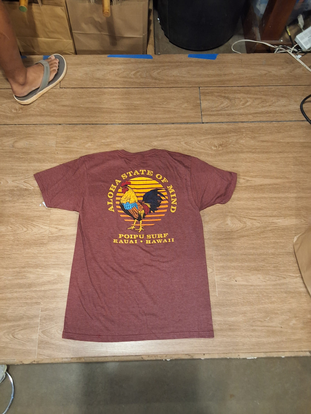 Jumping SM Heather Tee