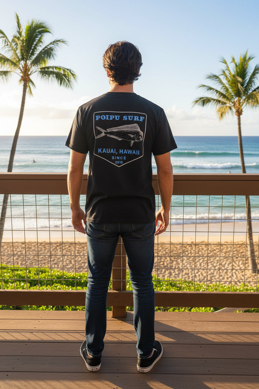 Lobster Lockup Logo Tee